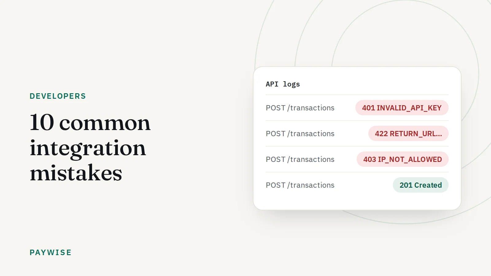Integration troubleshooting: 10 common mistakes and how to fix them